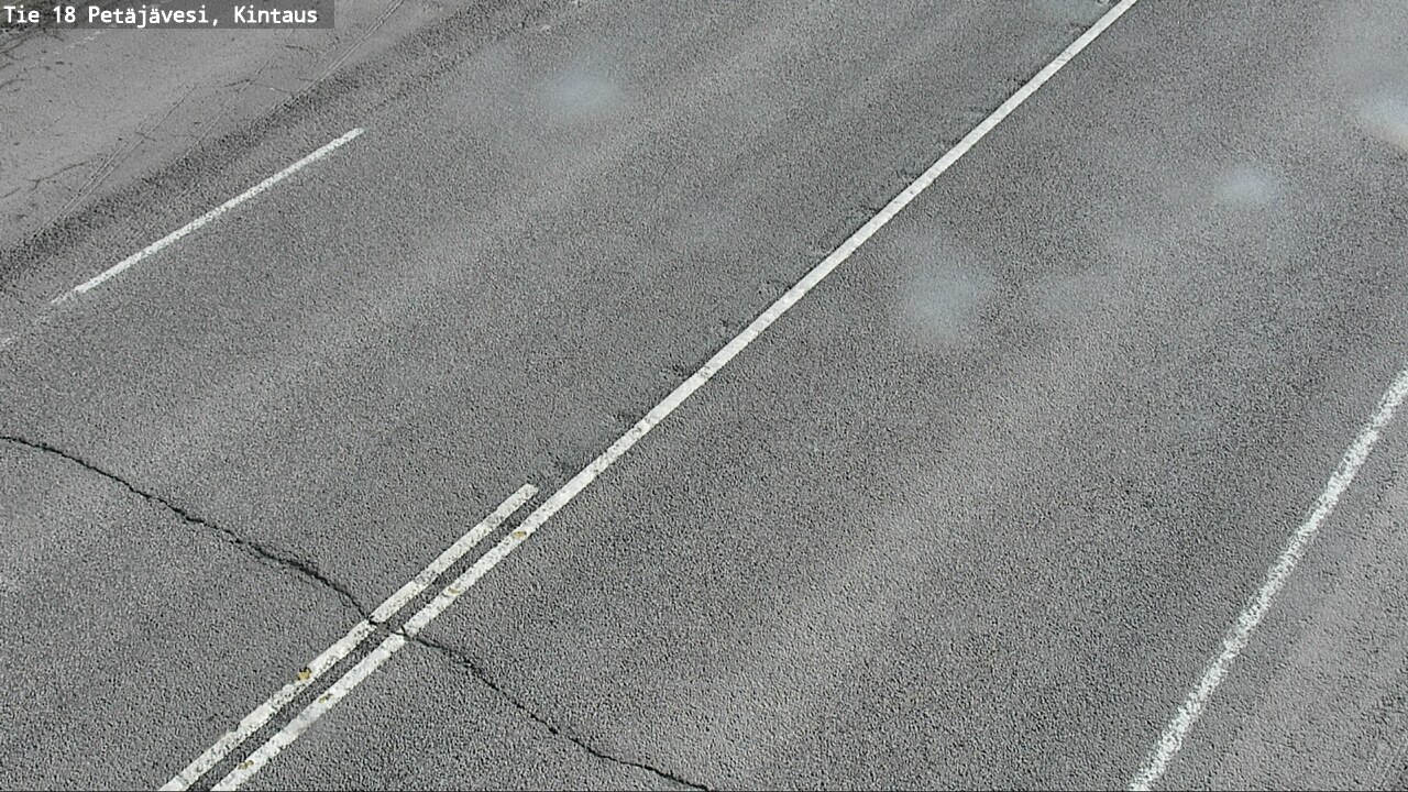 Weather Camera Image Väg 18 Petäjävesi, Kintaus, Petäjävesi, Keski-Suomi
