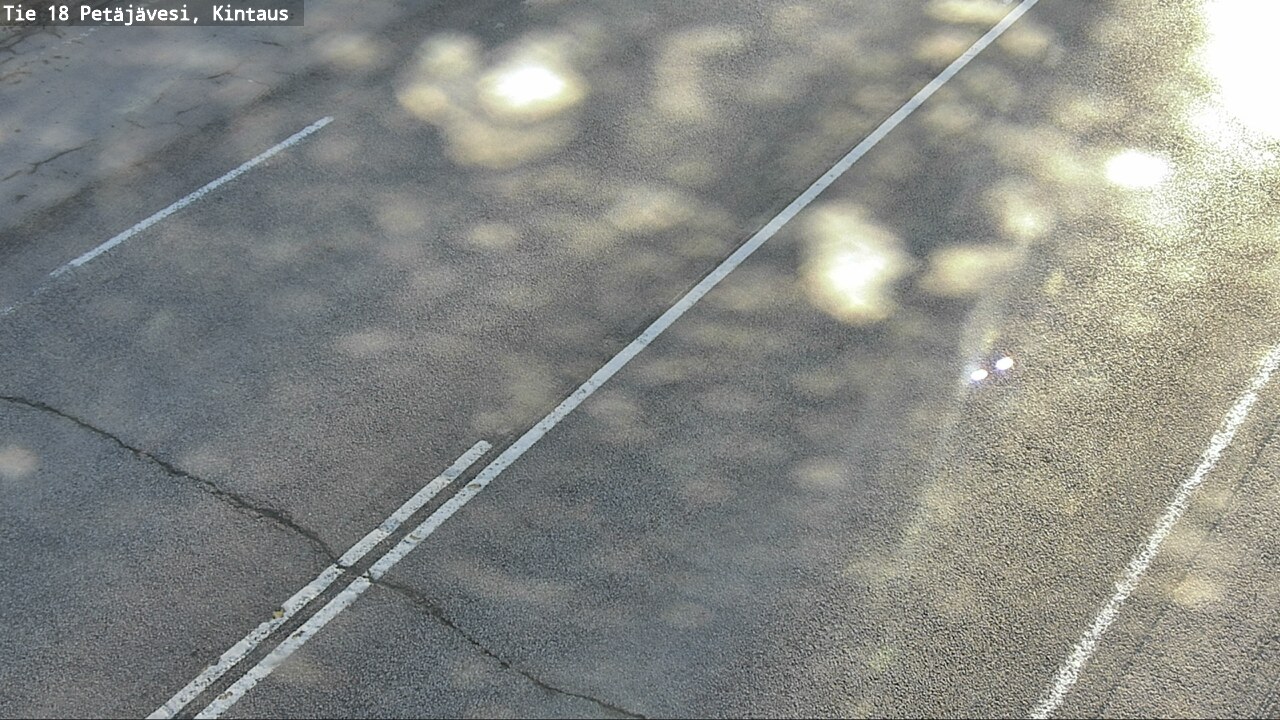Weather Camera Image Väg 18 Petäjävesi, Kintaus, Petäjävesi, Keski-Suomi