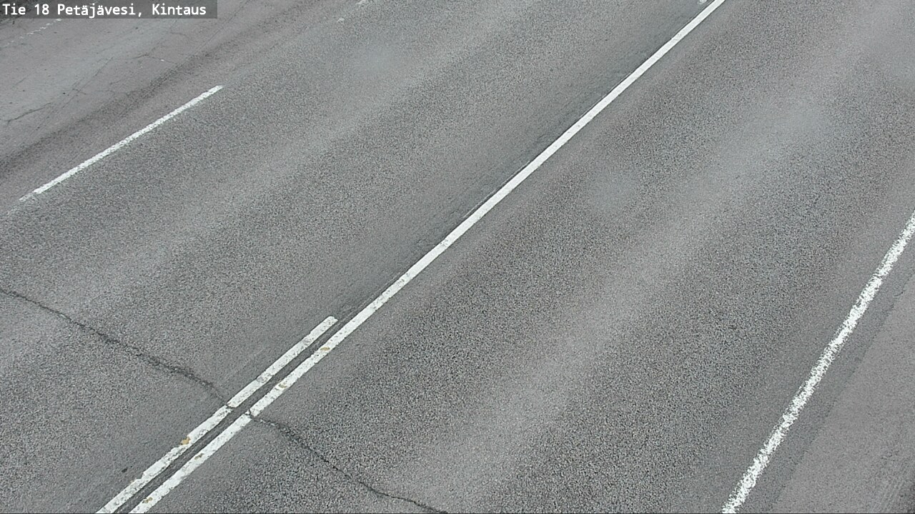 Weather Camera Image Väg 18 Petäjävesi, Kintaus, Petäjävesi, Keski-Suomi