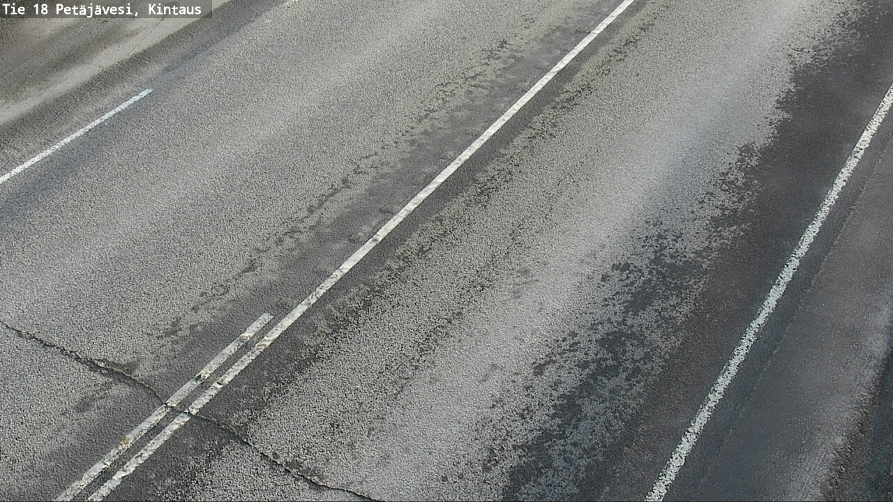 Weather Camera Image Väg 18 Petäjävesi, Kintaus, Petäjävesi, Keski-Suomi