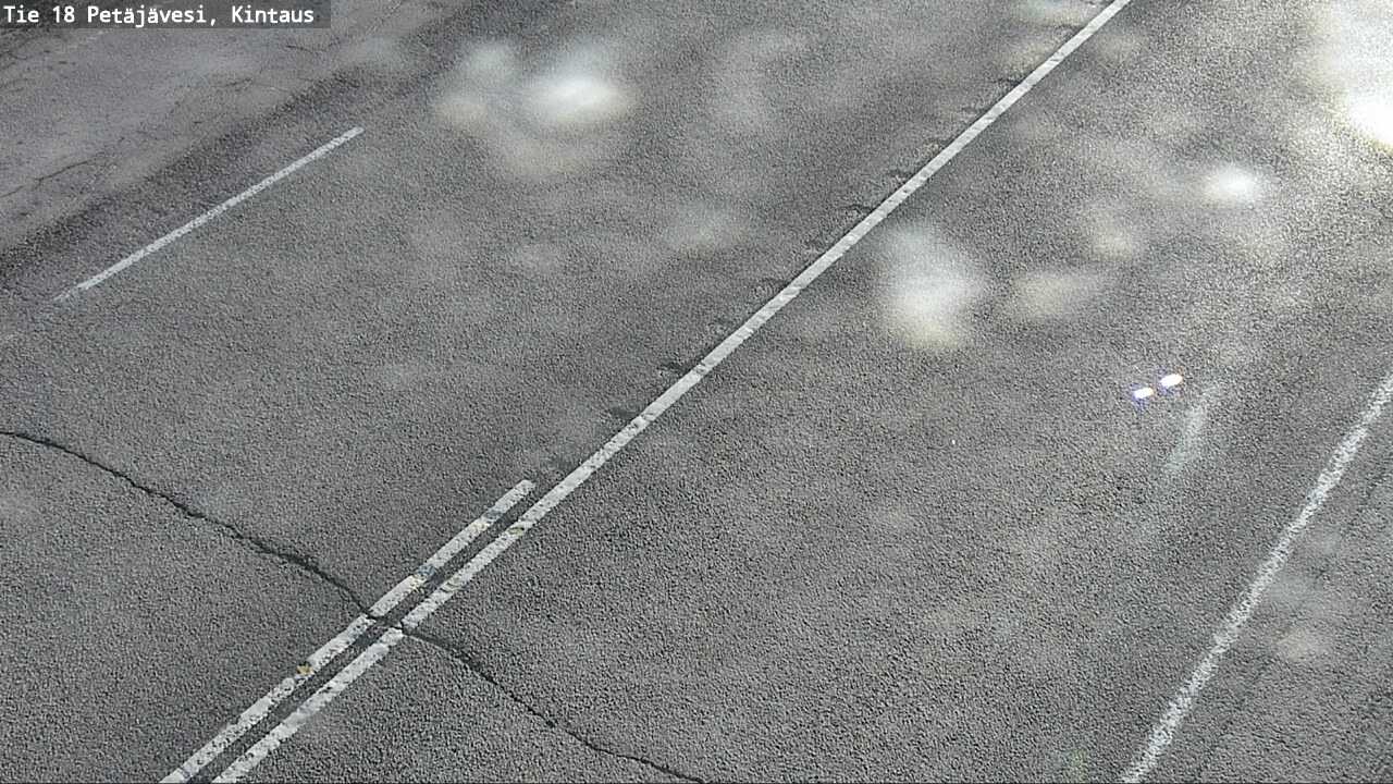 Weather Camera Image Väg 18 Petäjävesi, Kintaus, Petäjävesi, Keski-Suomi