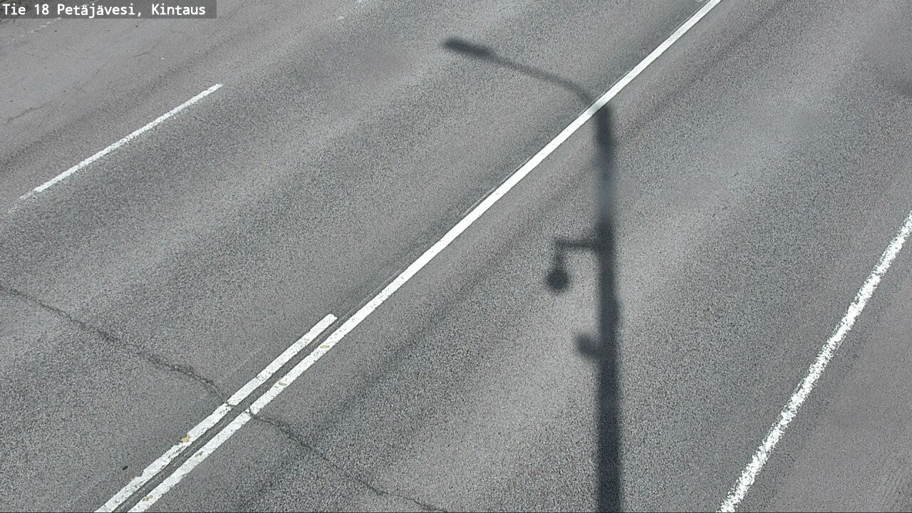 Weather Camera Image Väg 18 Petäjävesi, Kintaus, Petäjävesi, Keski-Suomi