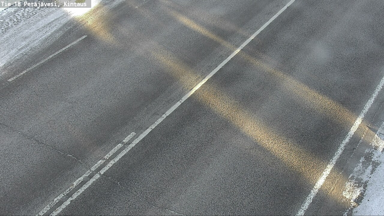 Weather Camera Image Road 18 Petäjävesi, Kintaus, Petäjävesi, Keski-Suomi