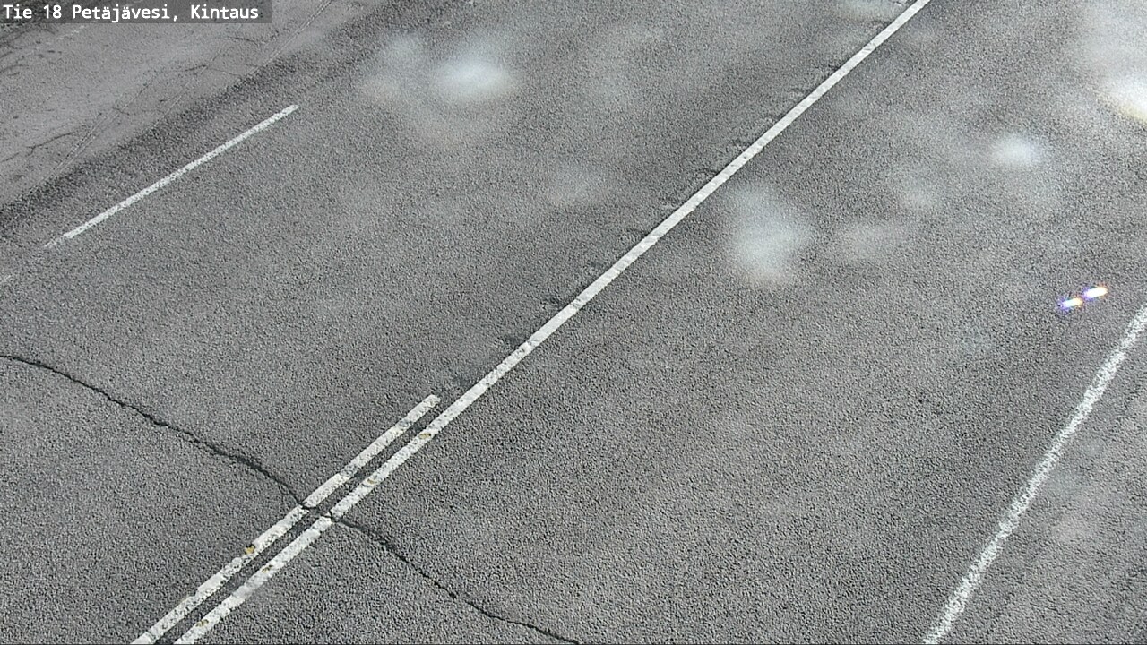 Weather Camera Image Väg 18 Petäjävesi, Kintaus, Petäjävesi, Keski-Suomi