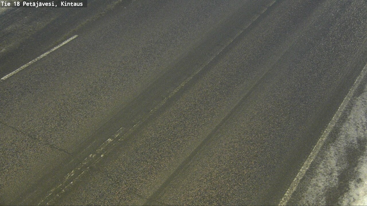 Weather Camera Image Väg 18 Petäjävesi, Kintaus, Petäjävesi, Keski-Suomi