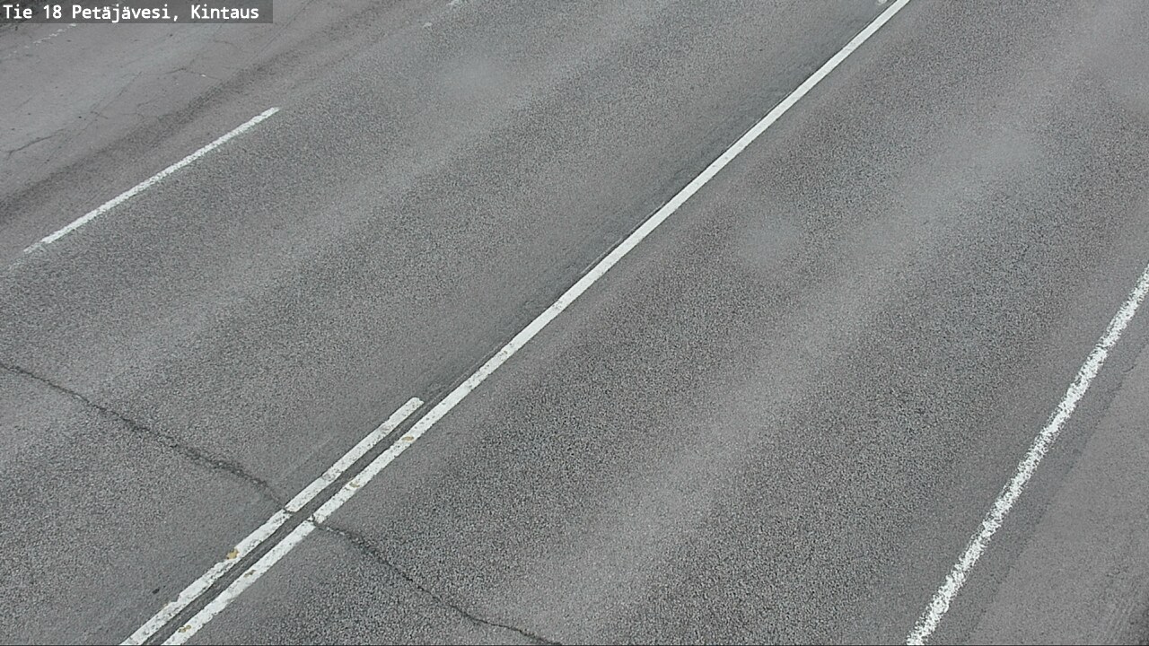 Weather Camera Image Väg 18 Petäjävesi, Kintaus, Petäjävesi, Keski-Suomi
