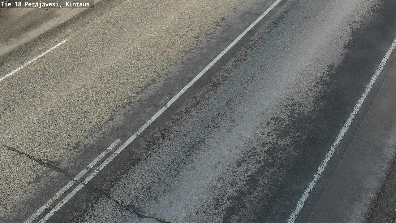 Weather Camera Image Väg 18 Petäjävesi, Kintaus, Petäjävesi, Keski-Suomi