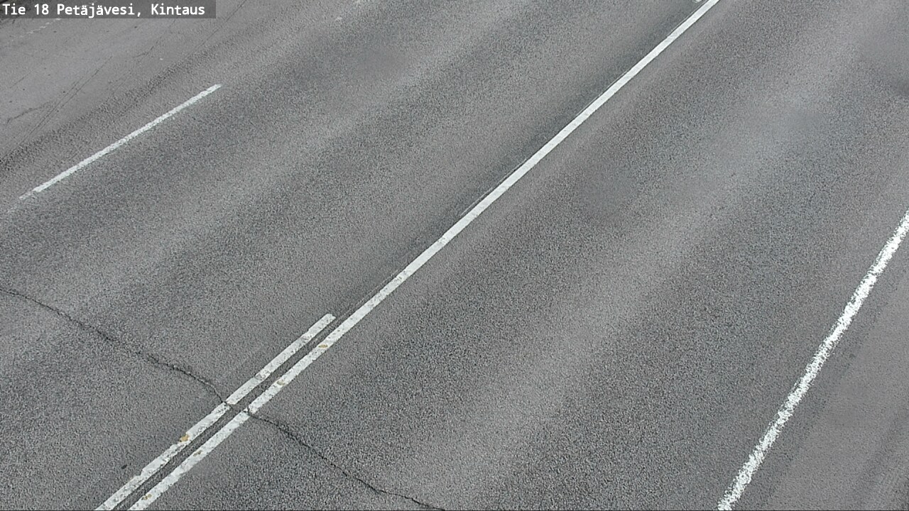 Weather Camera Image Väg 18 Petäjävesi, Kintaus, Petäjävesi, Keski-Suomi