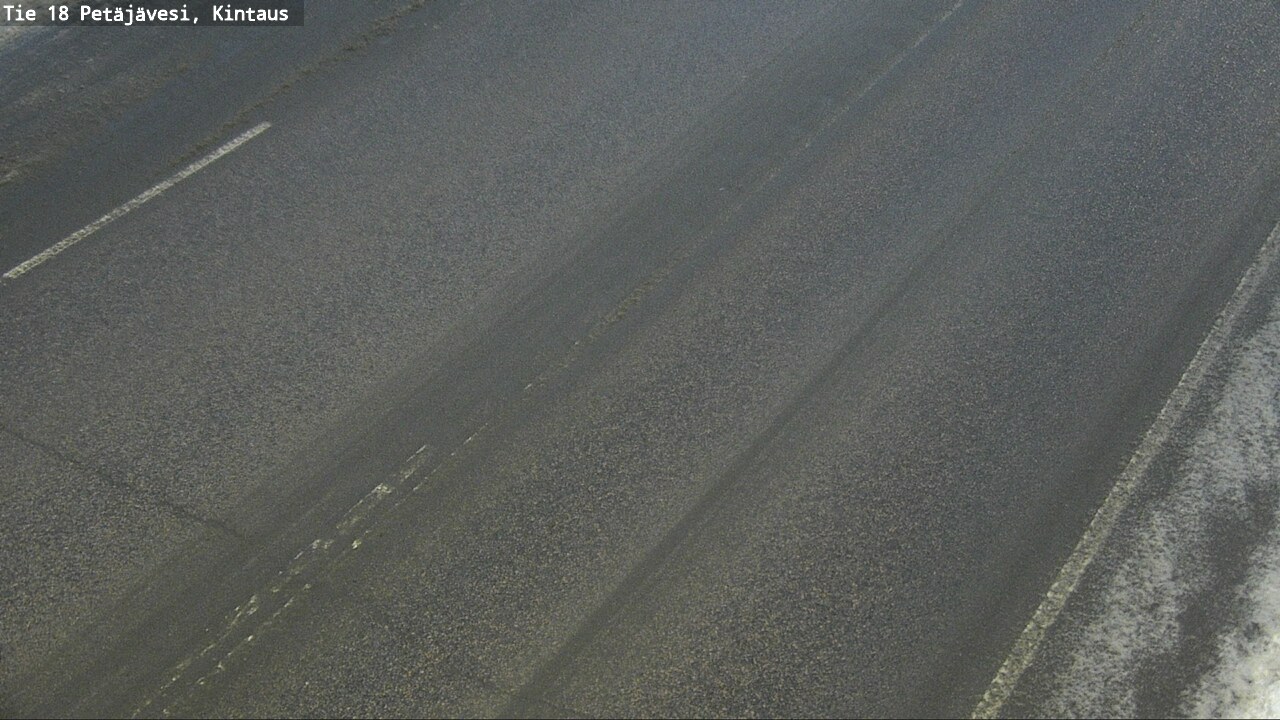 Weather Camera Image Väg 18 Petäjävesi, Kintaus, Petäjävesi, Keski-Suomi