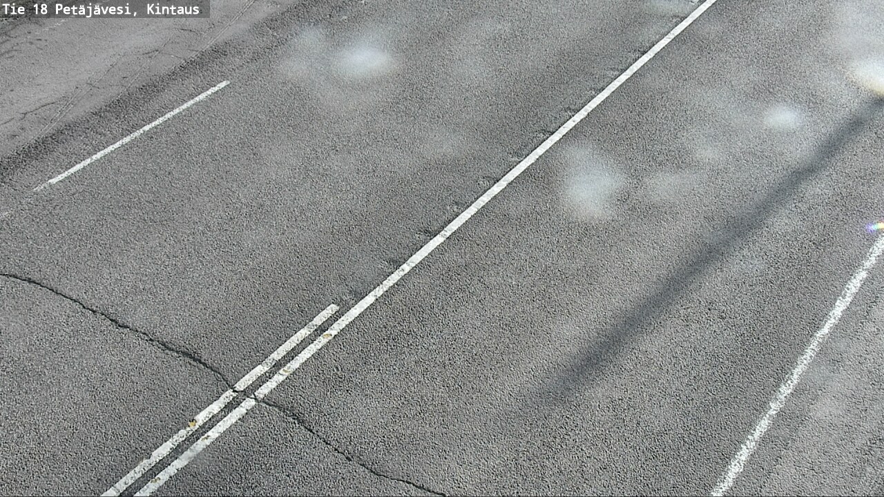 Weather Camera Image Väg 18 Petäjävesi, Kintaus, Petäjävesi, Keski-Suomi