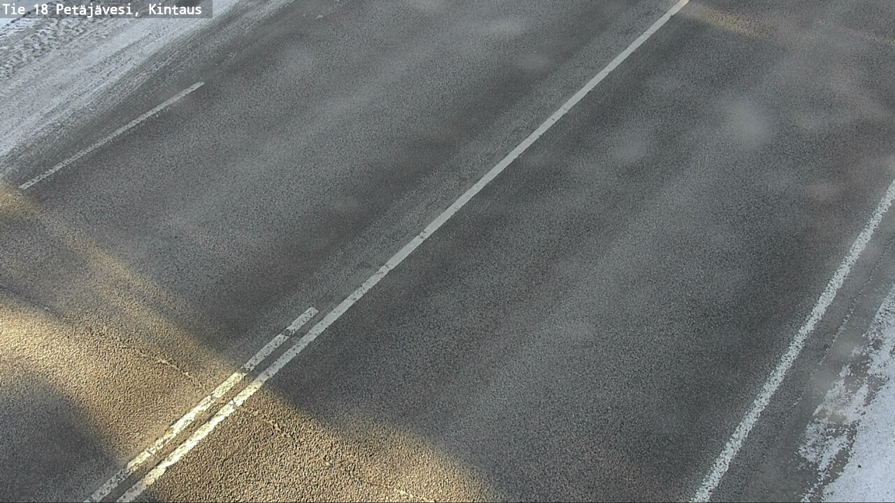 Weather Camera Image Road 18 Petäjävesi, Kintaus, Petäjävesi, Keski-Suomi