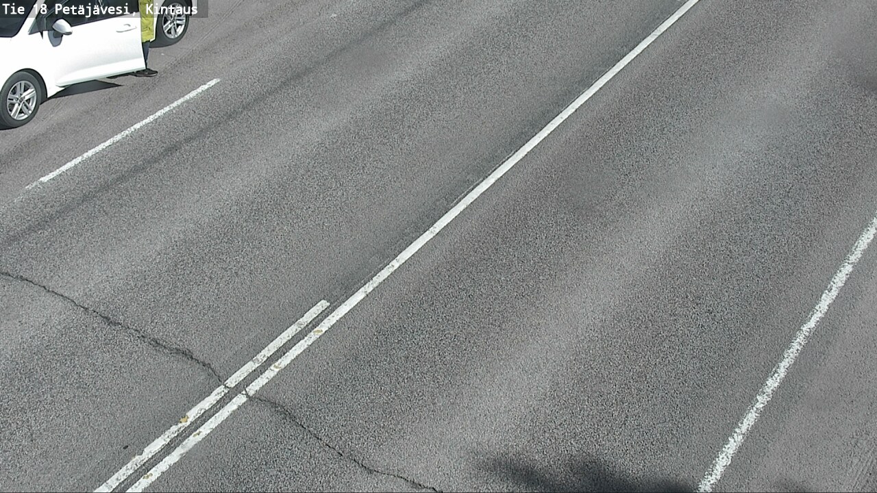 Weather Camera Image Väg 18 Petäjävesi, Kintaus, Petäjävesi, Keski-Suomi