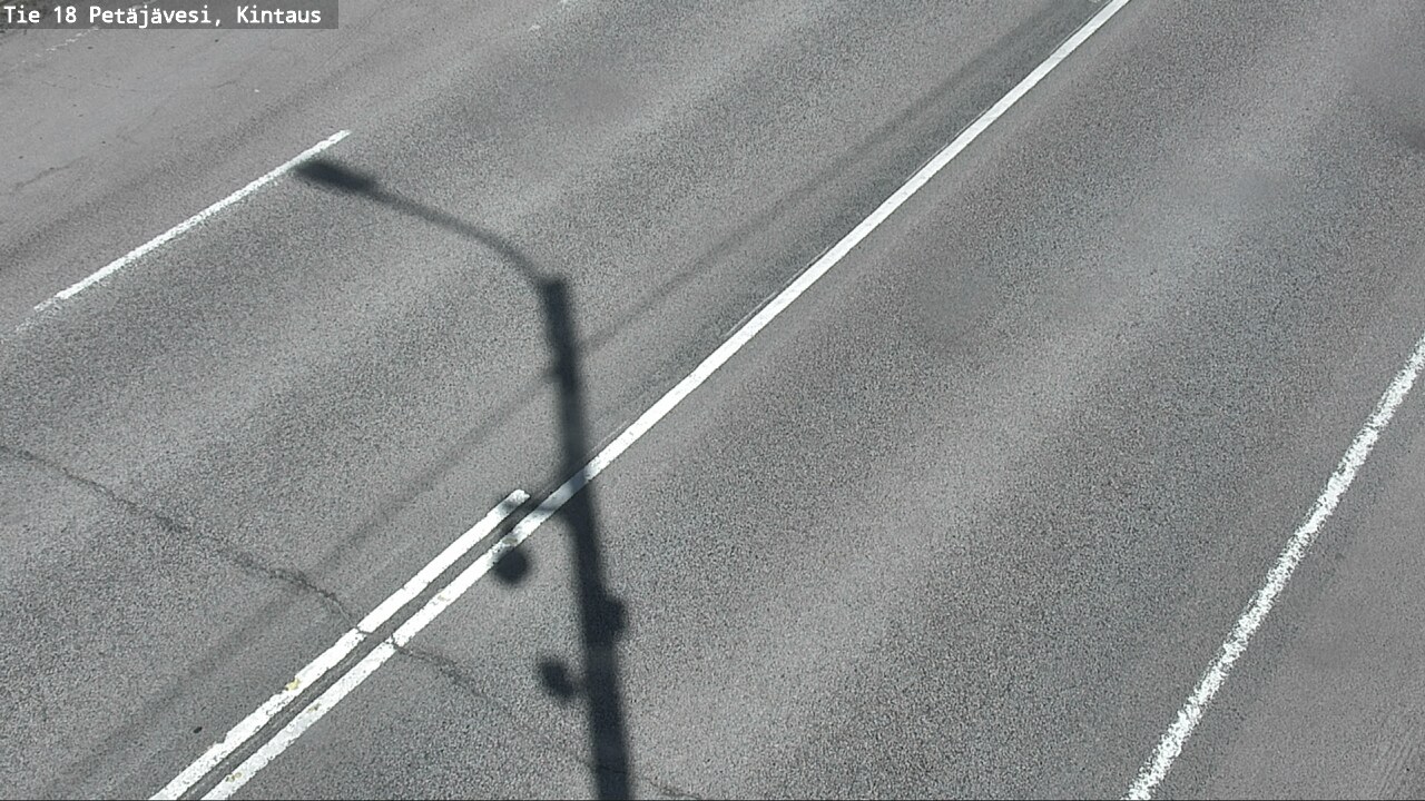 Weather Camera Image Väg 18 Petäjävesi, Kintaus, Petäjävesi, Keski-Suomi