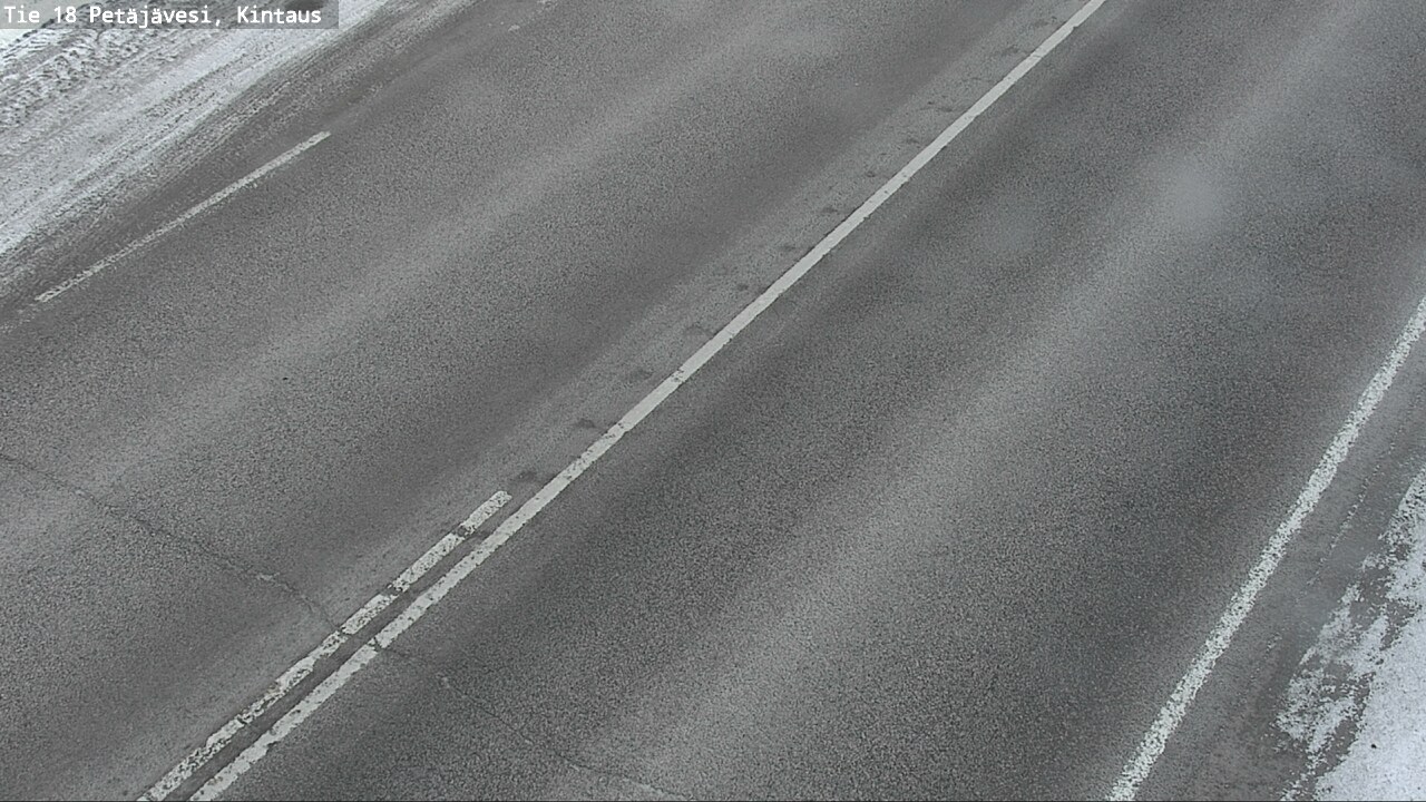 Weather Camera Image Road 18 Petäjävesi, Kintaus, Petäjävesi, Keski-Suomi