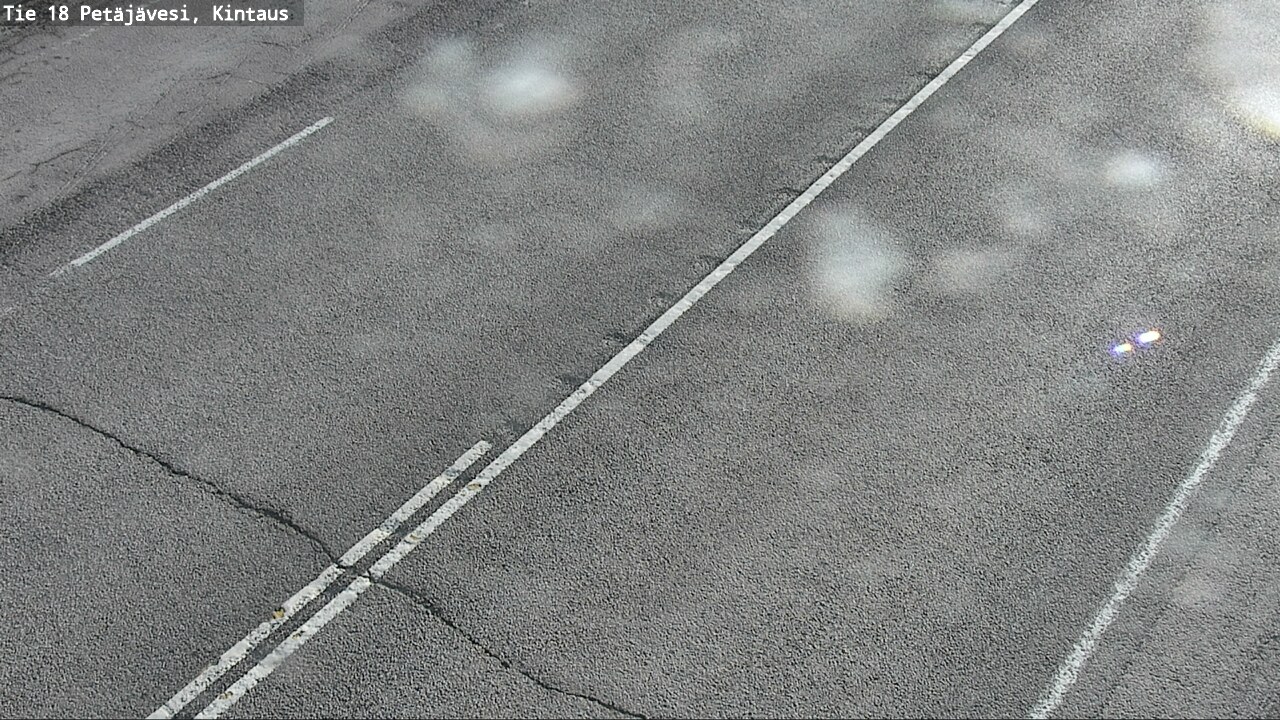 Weather Camera Image Väg 18 Petäjävesi, Kintaus, Petäjävesi, Keski-Suomi