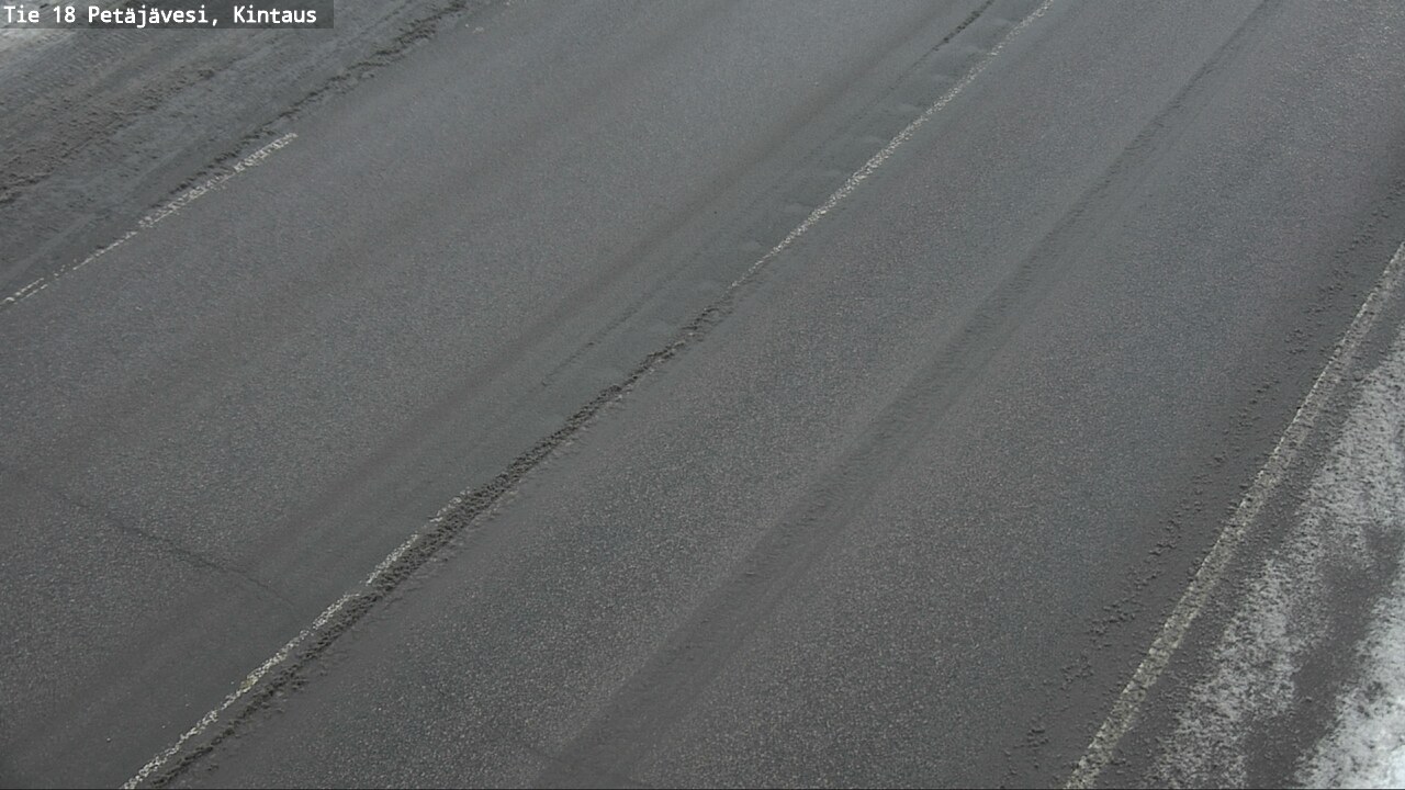 Weather Camera Image Väg 18 Petäjävesi, Kintaus, Petäjävesi, Keski-Suomi