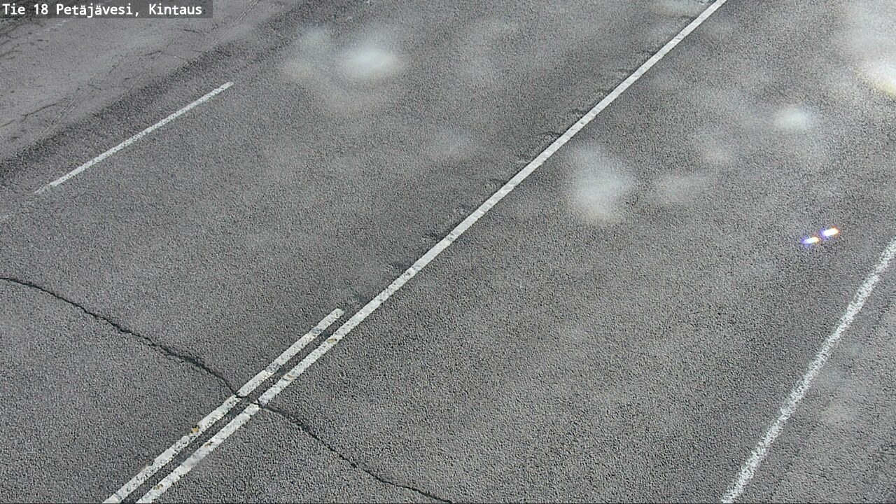 Weather Camera Image Väg 18 Petäjävesi, Kintaus, Petäjävesi, Keski-Suomi