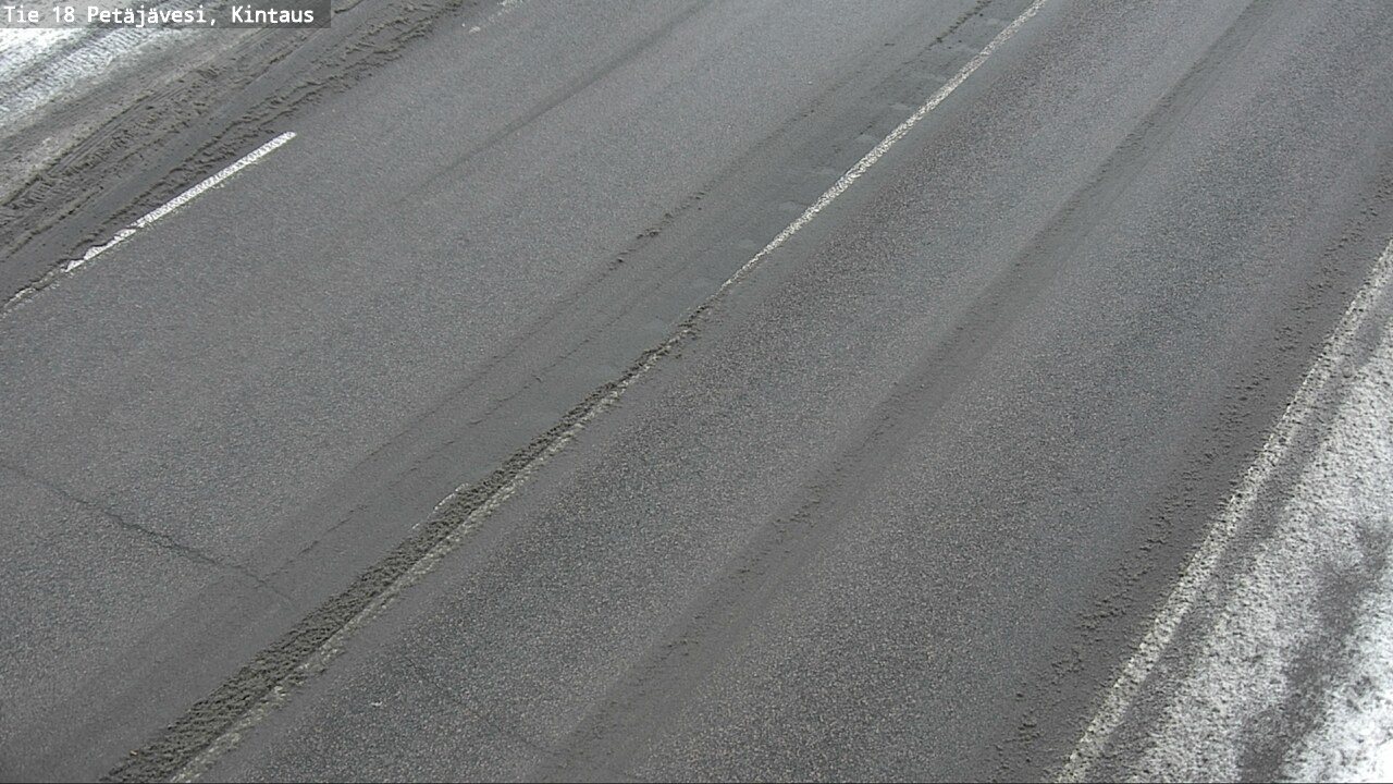 Weather Camera Image Väg 18 Petäjävesi, Kintaus, Petäjävesi, Keski-Suomi