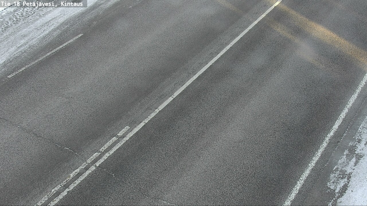 Weather Camera Image Road 18 Petäjävesi, Kintaus, Petäjävesi, Keski-Suomi