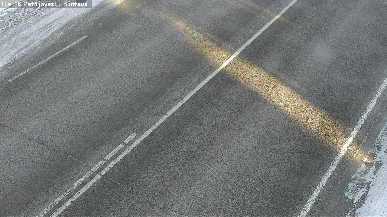 Weather Camera Image Road 18 Petäjävesi, Kintaus, Petäjävesi, Keski-Suomi
