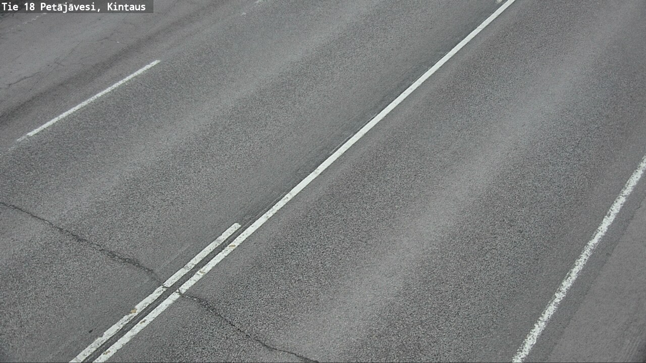 Weather Camera Image Väg 18 Petäjävesi, Kintaus, Petäjävesi, Keski-Suomi