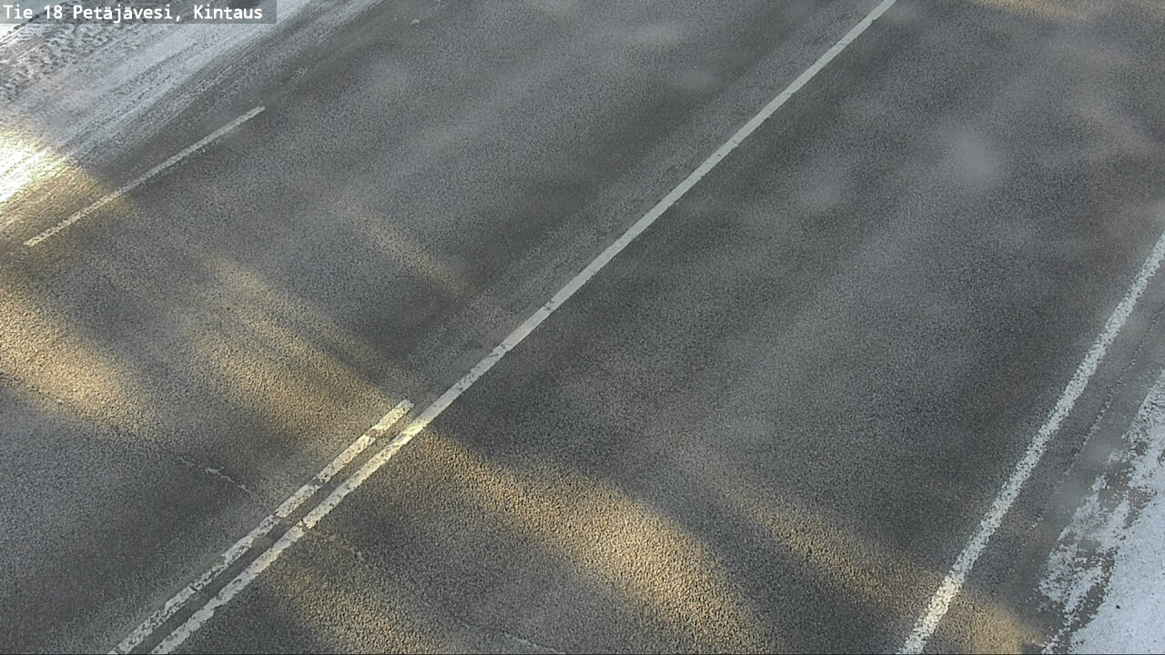 Weather Camera Image Road 18 Petäjävesi, Kintaus, Petäjävesi, Keski-Suomi