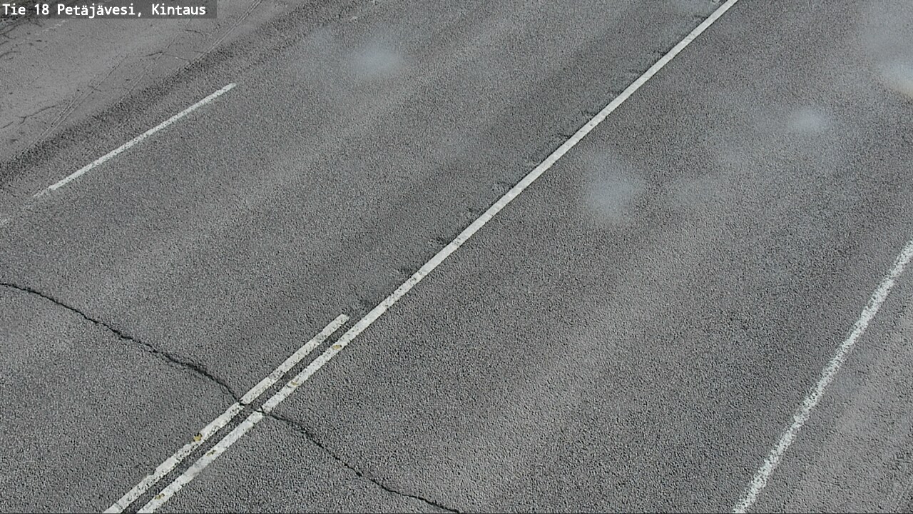 Weather Camera Image Väg 18 Petäjävesi, Kintaus, Petäjävesi, Keski-Suomi