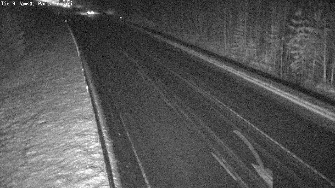 Weather Camera Image Road 9 Jämsä, Partalanmäki, Jämsä, Keski-Suomi