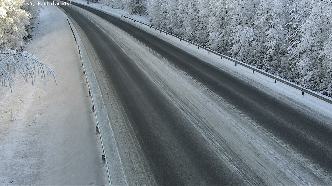 Weather Camera Image Road 9 Jämsä, Partalanmäki, Jämsä, Keski-Suomi