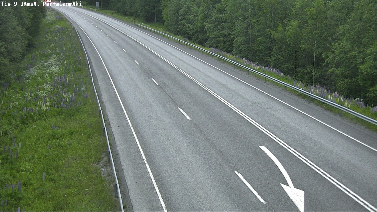 Kelikamerat Kuva Tie 9 Jämsä, Partalanmäki, Jämsä, Keski-Suomi