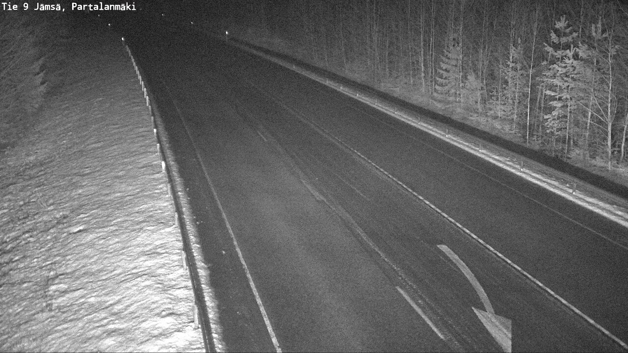 Weather Camera Image Road 9 Jämsä, Partalanmäki, Jämsä, Keski-Suomi