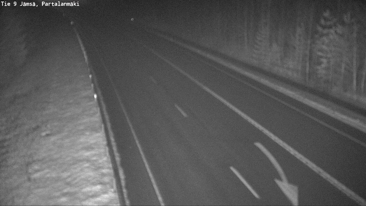 Weather Camera Image Road 9 Jämsä, Partalanmäki, Jämsä, Keski-Suomi