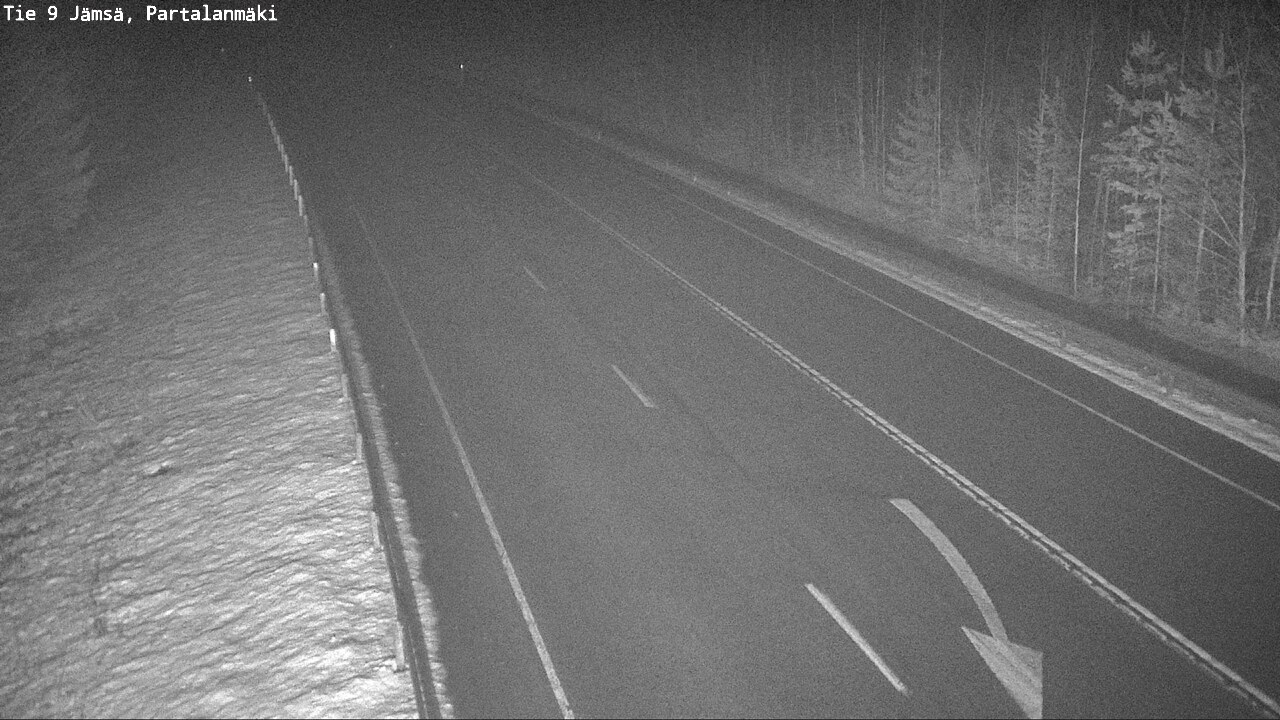 Weather Camera Image Road 9 Jämsä, Partalanmäki, Jämsä, Keski-Suomi