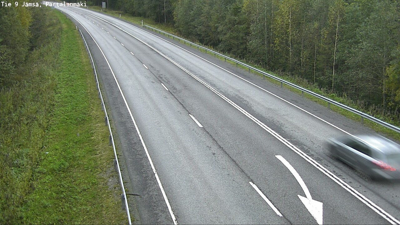 Kelikamerat Kuva Tie 9 Jämsä, Partalanmäki, Jämsä, Keski-Suomi
