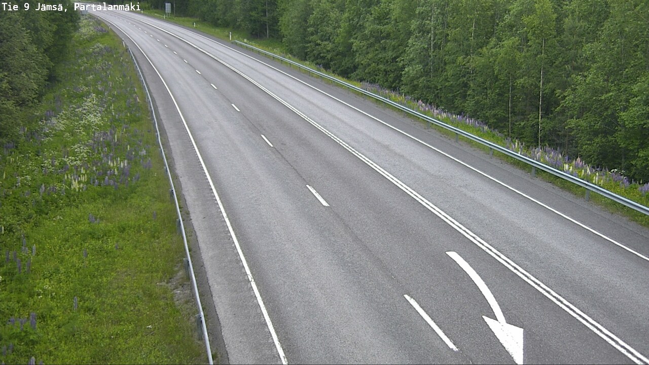 Kelikamerat Kuva Tie 9 Jämsä, Partalanmäki, Jämsä, Keski-Suomi