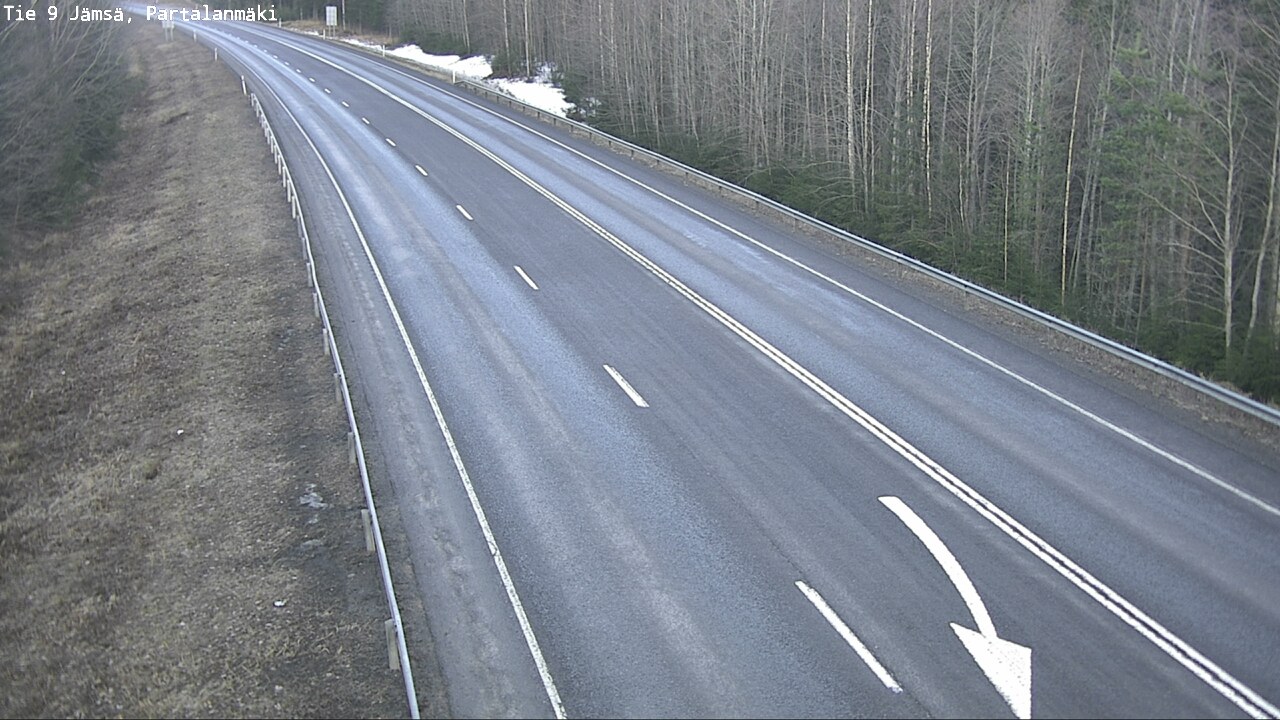 Weather Camera Image Road 9 Jämsä, Partalanmäki, Jämsä, Keski-Suomi