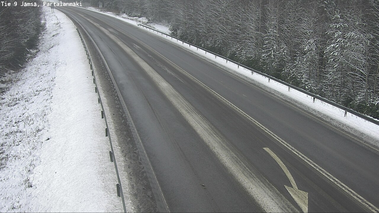 Weather Camera Image Road 9 Jämsä, Partalanmäki, Jämsä, Keski-Suomi
