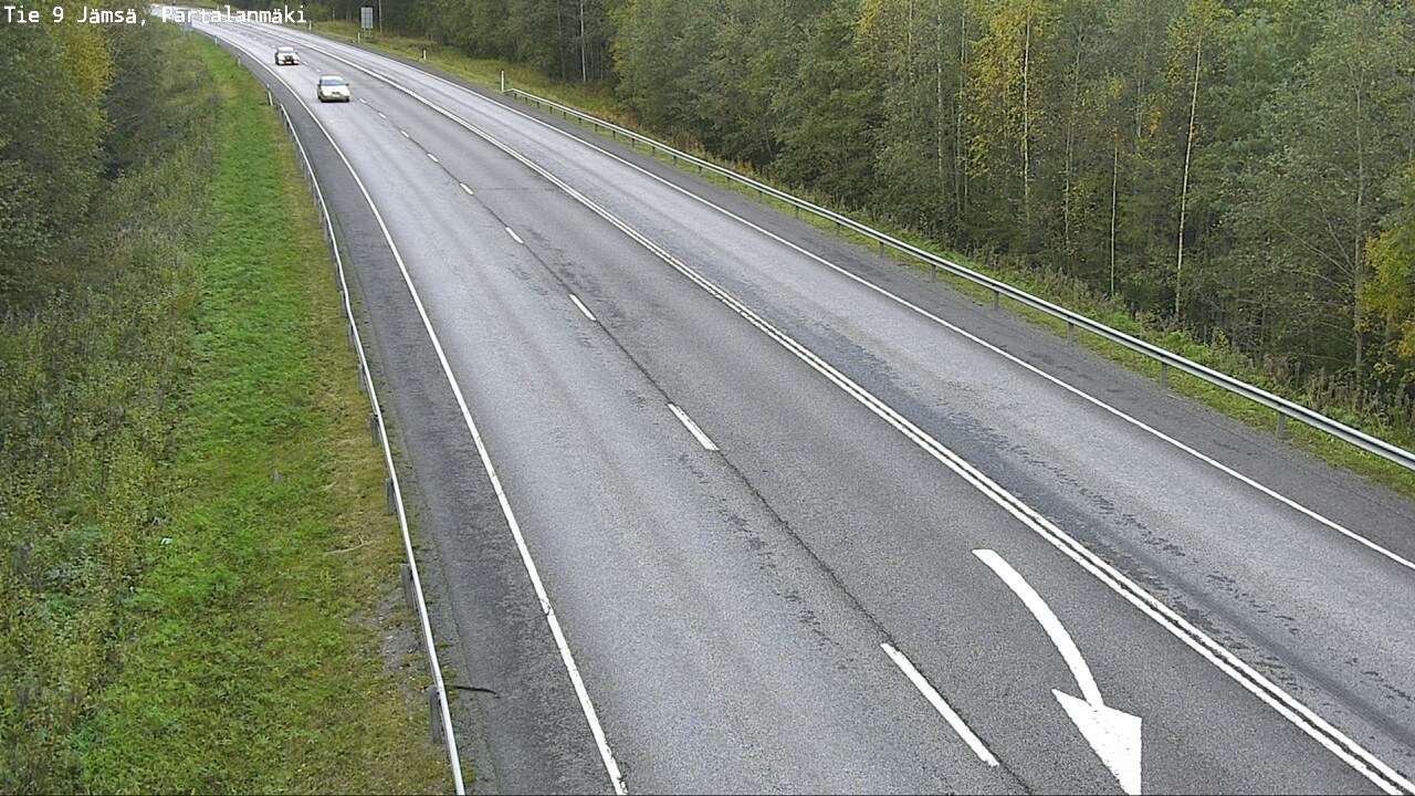 Kelikamerat Kuva Tie 9 Jämsä, Partalanmäki, Jämsä, Keski-Suomi