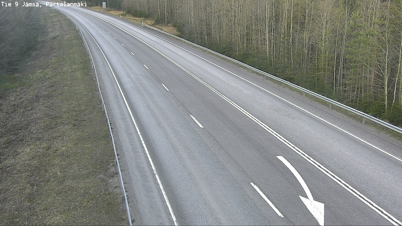 Kelikamerat Kuva Tie 9 Jämsä, Partalanmäki, Jämsä, Keski-Suomi