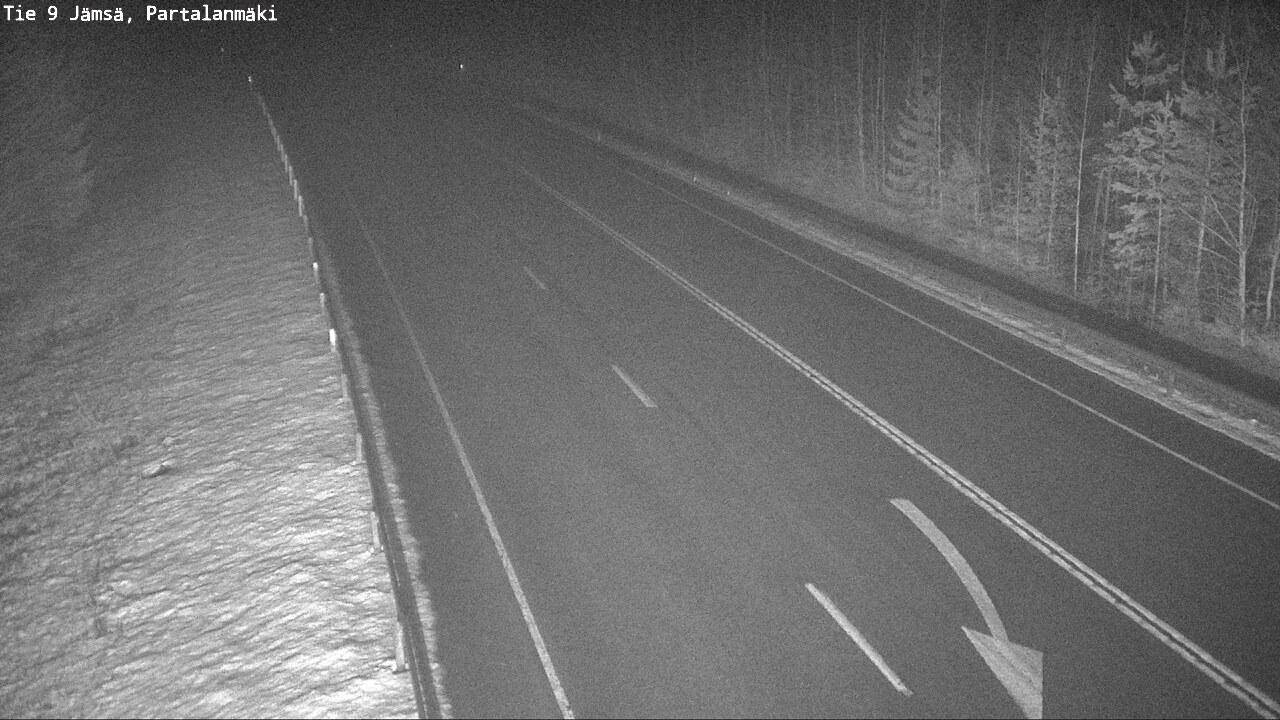 Weather Camera Image Road 9 Jämsä, Partalanmäki, Jämsä, Keski-Suomi