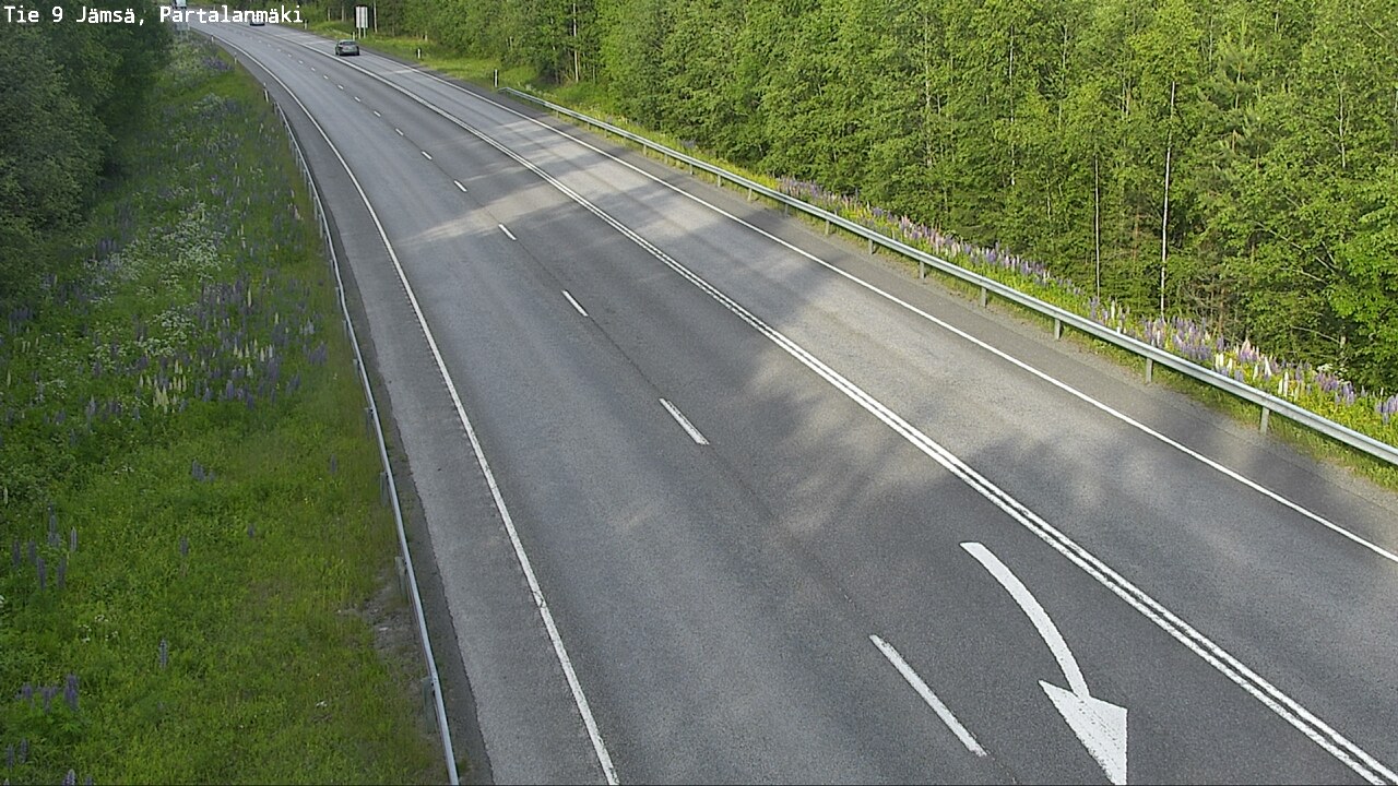Kelikamerat Kuva Tie 9 Jämsä, Partalanmäki, Jämsä, Keski-Suomi