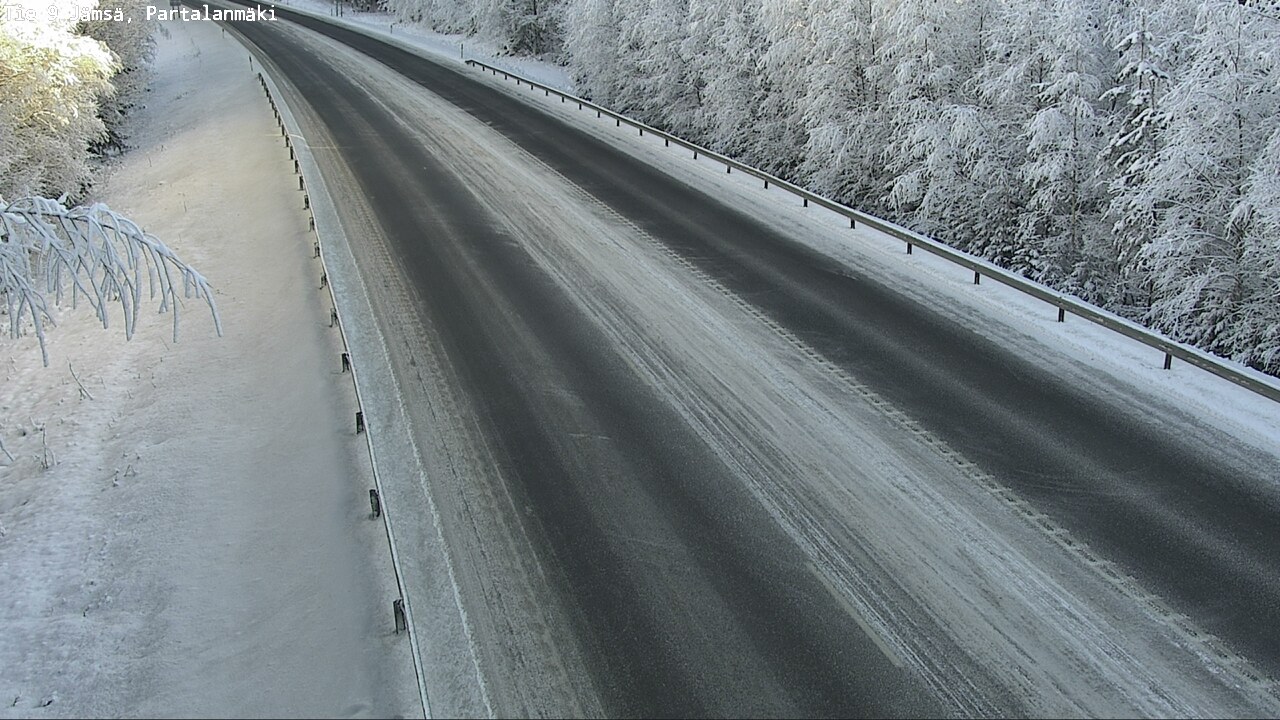 Weather Camera Image Road 9 Jämsä, Partalanmäki, Jämsä, Keski-Suomi