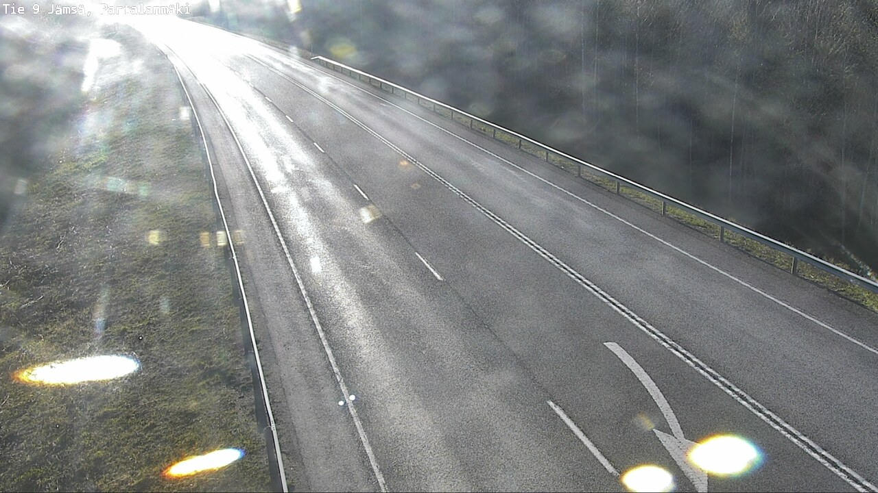 Weather Camera Image Road 9 Jämsä, Partalanmäki, Jämsä, Keski-Suomi