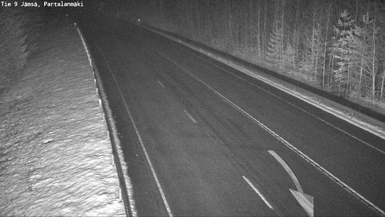 Weather Camera Image Road 9 Jämsä, Partalanmäki, Jämsä, Keski-Suomi