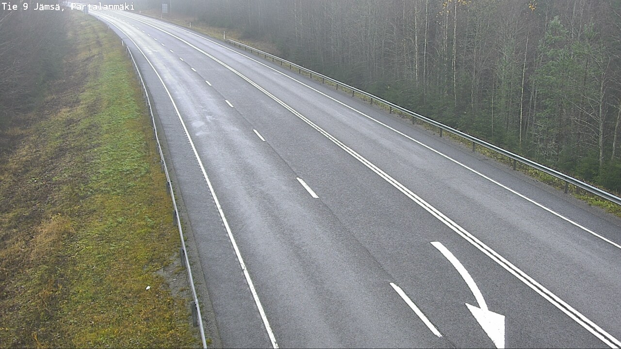 Kelikamerat Kuva Tie 9 Jämsä, Partalanmäki, Jämsä, Keski-Suomi