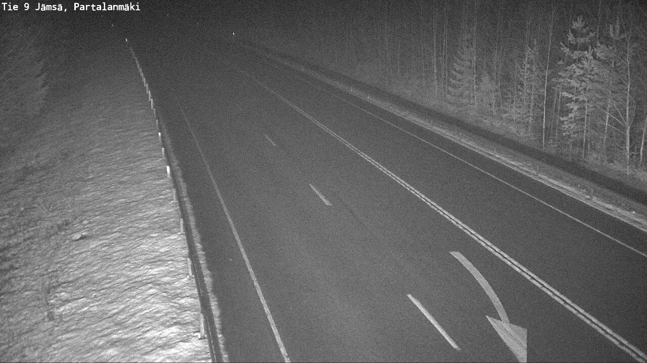 Weather Camera Image Road 9 Jämsä, Partalanmäki, Jämsä, Keski-Suomi