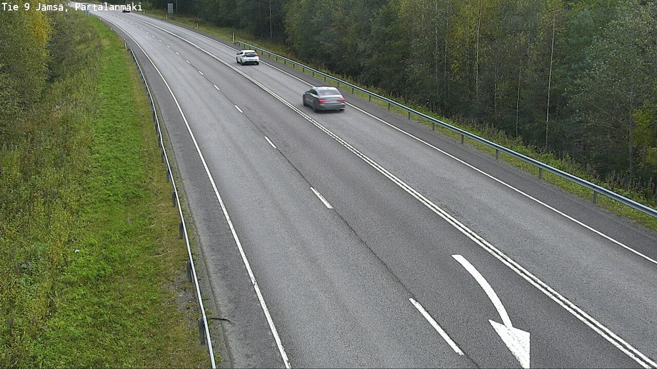 Weather Camera Image Road 9 Jämsä, Partalanmäki, Jämsä, Keski-Suomi