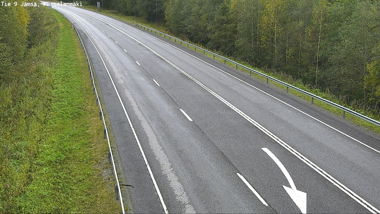 Kelikamerat Kuva Tie 9 Jämsä, Partalanmäki, Jämsä, Keski-Suomi