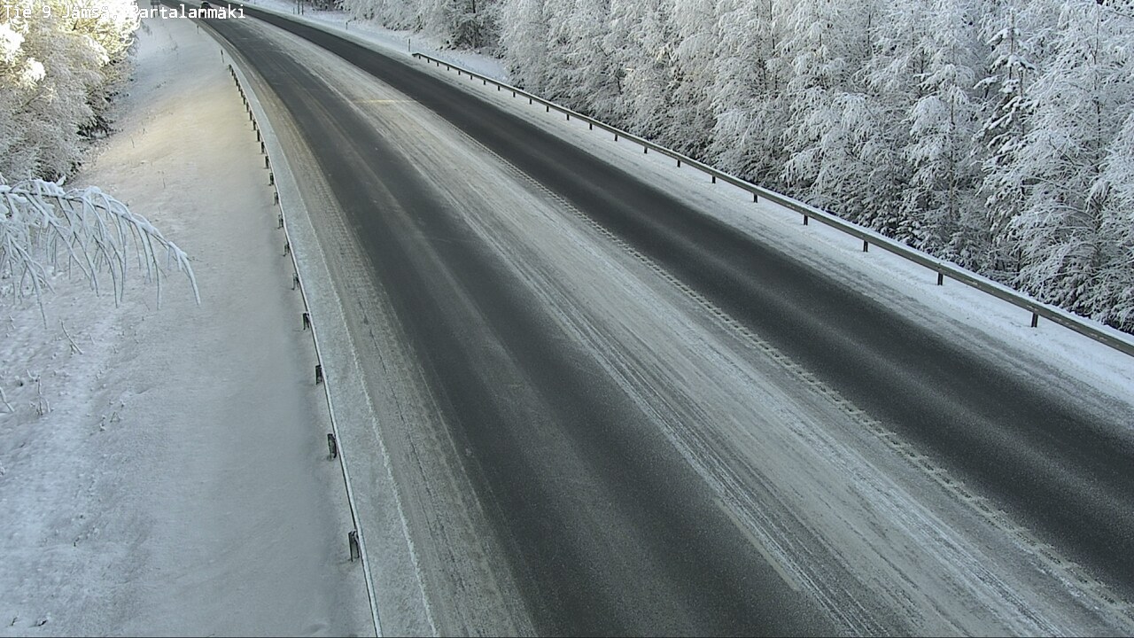 Weather Camera Image Road 9 Jämsä, Partalanmäki, Jämsä, Keski-Suomi