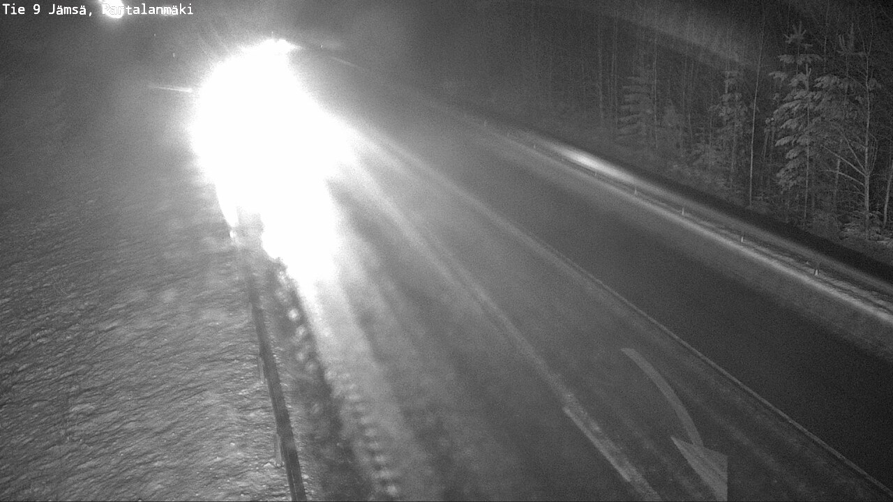 Weather Camera Image Road 9 Jämsä, Partalanmäki, Jämsä, Keski-Suomi